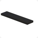 Ver imagem 1 de Prateleira Suporte Embutido 60x14x3cm Preta Conceito