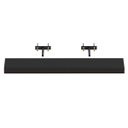 Ver imagem 6 de Prateleira Suporte Embutido 60x14x3cm Preta Conceito