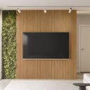 Ver imagem 4 de Painel Ripado 2.2 para Tv até 75 com 2,50 X 2,20 Emily-nature Fosco - Edecasamoveis