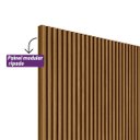 Ver imagem 6 de Painel Ripado 2.2 para Tv até 75 com 2,50 X 2,20 Emily-nature Fosco - Edecasamoveis