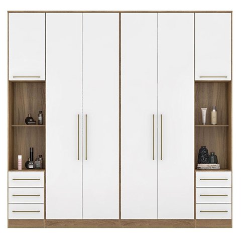 Quarto de Casal Irlanda Ambiente 6 Amêndola Branco - Demartêz