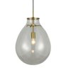 Pendente Caju Bronze Vidro Transparente 54cm 1e27 Bella - 1