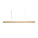 Ver imagem 2 de Luminária Pendente Decorativa de Teto em Madeira Maciça Pinho – 165cm Pinho