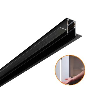 Trilho Eletrificado Magnético Semi Embutir Galaxy Led 2m GL7073