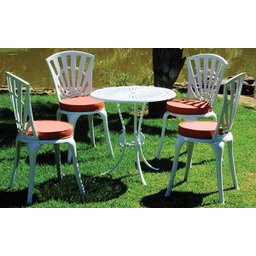 Conjunto de Mesa para Jardim Capri em Alumínio Fundido Unifer Móveis - 1