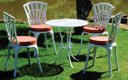 Ver imagem 1 de Conjunto de Mesa para Jardim Capri em Alumínio Fundido Unifer Móveis