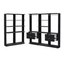 Ver imagem 3 de Closet Canto 4 Gavetas Alasca Preto Touch Carraro