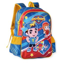 Mochila Luccas Neto Escolar Costas Oficial Os Aventureiros - 1