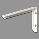 Ver imagem 3 de Suporte Prateleira Master Leve L 25cm em Aco Kit 6un Bco