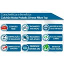Ver imagem 2 de Colchão King Molas Prolastic Diverse Pillow Top (193x203x40) - Probel