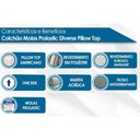Ver imagem 3 de Colchão King Molas Prolastic Diverse Pillow Top (193x203x40) - Probel