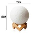 Ver imagem 3 de Lua Cheia Umidificador Luminária Touch Aromatizador Abajur Led 3d