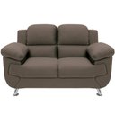 Ver imagem 2 de Sofá Avalon 152cm com 2 Lugares em Veludo e Espuma D-33 Linoforte