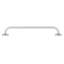 Alça de Apoio Banheiro Inox Barra 60cm Idoso Deficiente Cadeirante Acessibilidade Resistente Box Seg - 9