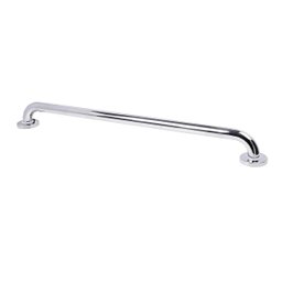 Alça de Apoio Banheiro Inox Barra 60cm Idoso Deficiente Cadeirante Acessibilidade Resistente Box Seg - 5