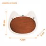 Arranhador de Parede para Pet Mdf Champagne Terracota - 6