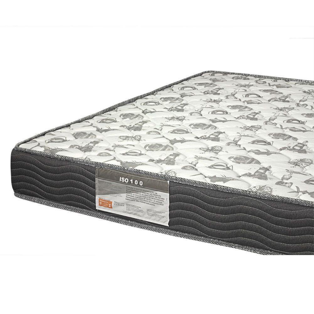 Cama Box Casal + Colchão De Espuma D33 - Ortobom - ISO 100 138cm Branco - 6