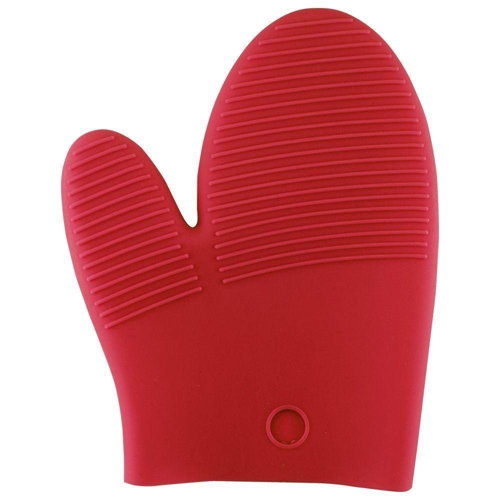 Luva para Forno em Silicone Vermelho - 1