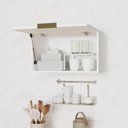 Ver imagem 4 de Armário Aéreo Planejado 1 Porta Basculante 60cm Ipanema CabeCasa MadeiraOriginals