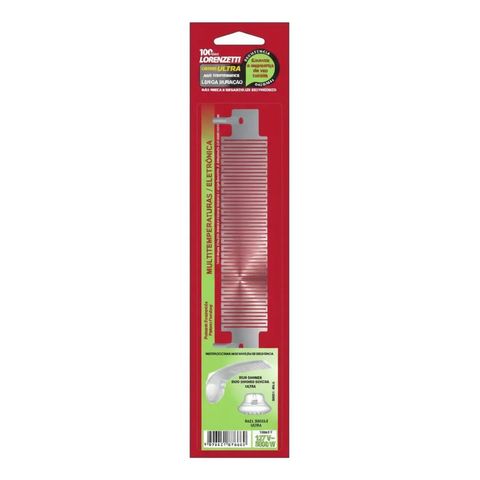 Resistencia Bella Ducha Ultra 4T 3065F 5500W 127V Lorenzetti Cor Cinza