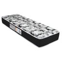 Ver imagem 1 de Colchão Solteiro Espuma D33 Supreme Pillow Top Black (88x188x24) - Luckspuma