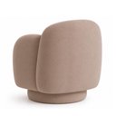 Ver imagem 7 de Poltrona Decorativa Oliva Base Giratória Veludo Avelã - Sallar Home