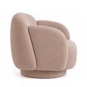 Ver imagem 6 de Poltrona Decorativa Oliva Base Giratória Veludo Avelã - Sallar Home