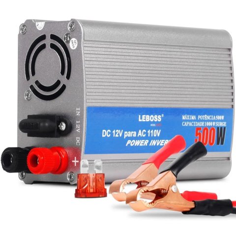 Inversor Transformador Conversor 500W Veicular 12V 110V