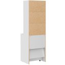 Ver imagem 3 de Mesa para Escritório Articulável Alta Multiuso Retrátil Branco