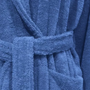 Ver imagem 2 de Roupão Felpudo Infantil Quimono Confetti Tamanho M Azul