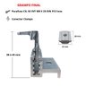 Kit Estrutura Suporte Fixador Linha C P/ 5 Placas Solar Alumínio Inox Telha Fibro Ondulada Viga Metá - 4