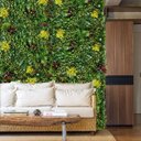Ver imagem 1 de Kit Jardim Vertical Artificial 3,5m² Aparência 3d com Proteção contra Raio Solar para Uso Comercial