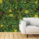 Ver imagem 6 de Kit Jardim Vertical Artificial 3,5m² Aparência 3d com Proteção contra Raio Solar para Uso Comercial