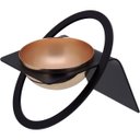 Ver imagem 1 de Adorno Decorativo Enfeite Casa Home Metal 15x8x8cm Preto