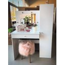 Ver imagem 6 de Penteadeira Camarim com Espelho Iluminação 1 Gaveta 1 Porta