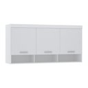 Ver imagem 1 de Guarda Roupa Modulado Alpes Maleiro Ponte Aéreo Casal Queen 1,58m - Módulo Luciane:branco