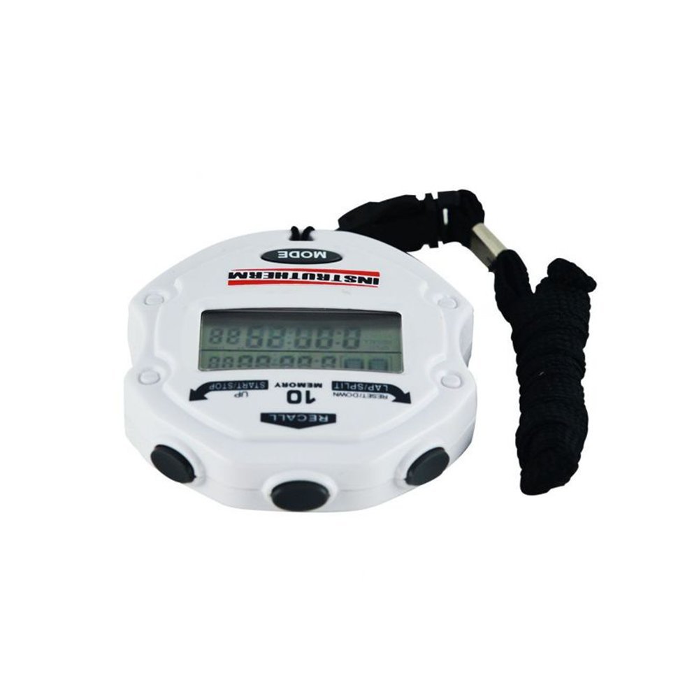 Kit 3 Cronômetro Digital 99 Lap Split 10 Memórias Relógio Calendário Alarme Contador Temporizador Cd - 4