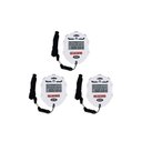 Ver imagem 1 de Kit 3 Cronômetro Digital 99 Lap Split 10 Memórias Relógio Calendário Alarme Contador Temporizador Cd