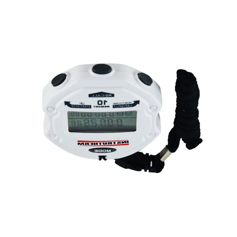Kit 3 Cronômetro Digital 99 Lap Split 10 Memórias Relógio Calendário Alarme Contador Temporizador Cd - 6