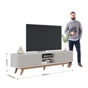Ver imagem 4 de Rack Bancada Ambiente Fortaleza Off White Matte– Colibri