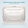 Capa Protetora Anti Impacto Macbook Pro 14.2 Pol A2779 Bege - 6