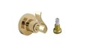 Ver imagem 1 de Acabamento Para Registro Chuveiro Dourado Brilhante Alavanca Banheiro Padrão Fabrimar 1/2" - 3/4" -