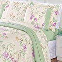 Ver imagem 2 de Kit Edredom Estampado 200 Fios Naturale Casal 03Pçs Belle