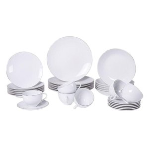 Aparelho de Jantar Tramontina Atena em Porcelana Decorada 30 Peças Tramontina