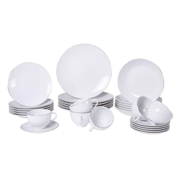 Aparelho de Jantar Tramontina Atena em Porcelana Decorada 30 Peças Tramontina Aparelho de Jantar Tramontina Atena em Porcelana Decorada 30 Peças Tramontina