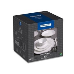 Aparelho de Jantar Tramontina Atena em Porcelana Decorada 30 Peças Tramontina - 6
