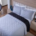Ver imagem 4 de Kit Cobre Leito Dupla Face Casal Queen 3 Peças Bordado Essence Hipercal 400 Fios 100% Poliéster -