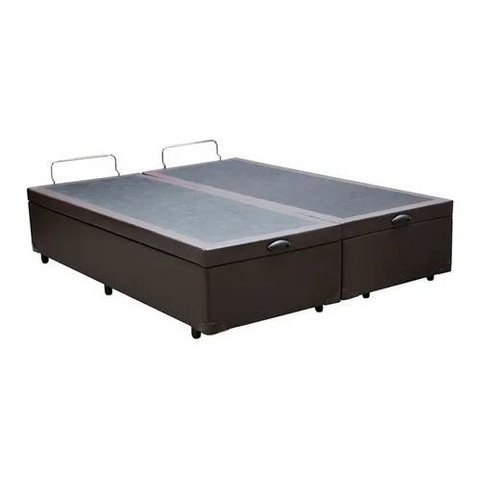 Cama Box Bau King Size Blindada Super Reforçada