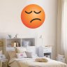 Adesivo de Parede Emoji Contrariado - 2