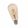 Lampada St64 Âmbar Filamento Led 4w 2400k E27 Bivolt - 1